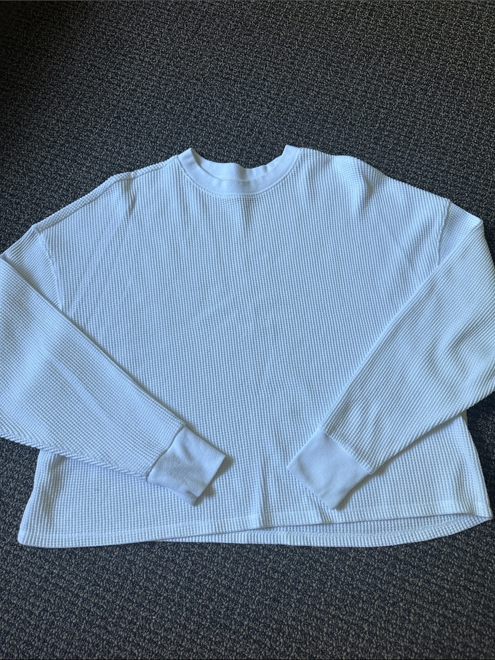 Abercrombie A&F essentials waffle long sleeve